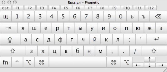 russian letter font